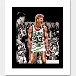 Larry Bird Posters and Art